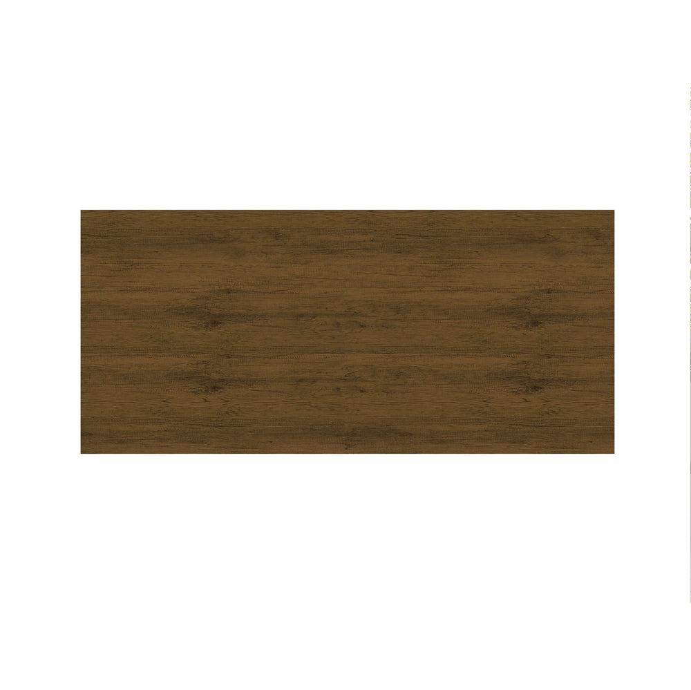 English Elm NoMad Rustic Country Dining Table 67.91in Natural Finish – Wood-Grain Protouch, H-Base Seating 6 B365P398264