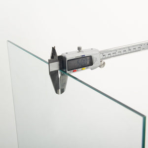 English Elm Two Door Glass Cabinet - Stylish Display Case With 5 Shelves & Lock, Perfect For Collectibles & Décor W1510S00015-GIGA