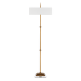 Caldwell Brass Floor Lamp