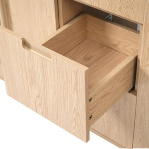 English Elm [video] 59 Inch Double Sink Vanity with Wood Grain Mdf Soft Close Doors and Resin Basins N759S425430N