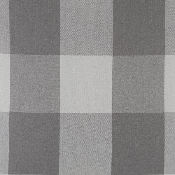 English Elm Grey Rolled Arm Swivel Glider Chair with Wingback Plaid Upholstery, Removable Covers, Elegant Comfort B062P186522