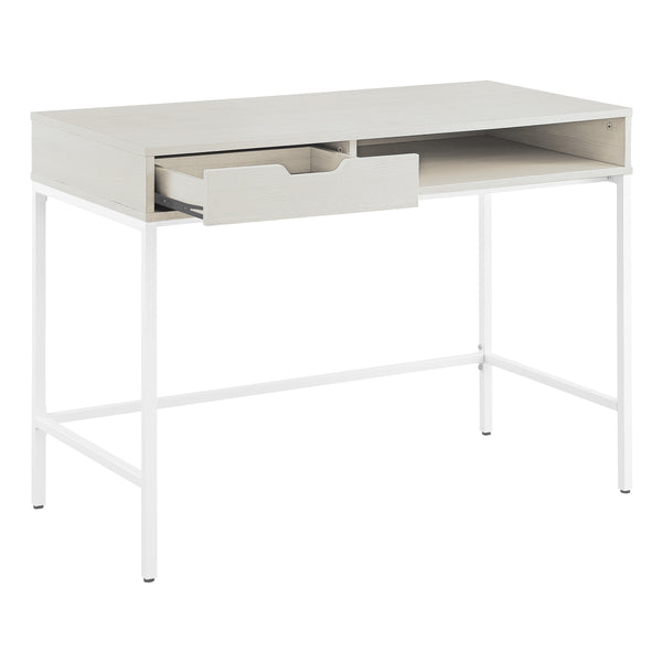 OSP Home Furnishings Contempo 40" Desk White Oak