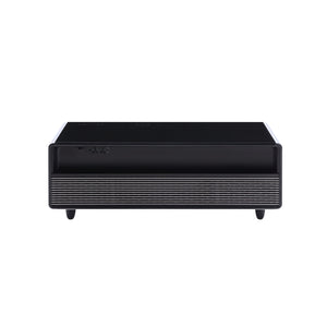 English Elm Modern Smart Coffee Table with Built-in Dual Fridge, Bluetooth Speakers, 15W Wireless Charge, RGB Lights White+Black W1172P320208