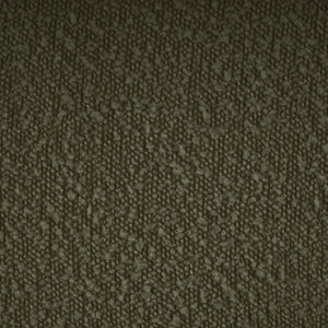 Meridian Furniture Daphne Art Deco Accent Chair Sculptural Curves Ball Legs for Living Room or Bedroom Olive Boucle Fabric 44003Olive-C