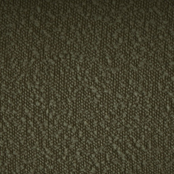 Meridian Furniture Daphne Art Deco Accent Chair Sculptural Curves Ball Legs for Living Room or Bedroom Olive Boucle Fabric 44003Olive-C