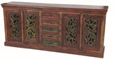 Arvada 4 Carved Doors, 5-Drawer Buffet