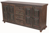 Moti Arvada 4 Carved Doors, 4-Drawers Buffet 44009007