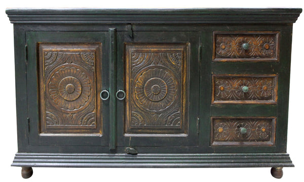 Moti Arvada 2 Carved Doors, 3 Drawers Buffet 44009008