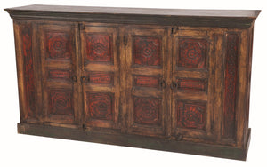 Moti Arvada 4 Carved Doors Buffet 44009015