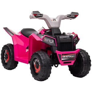 English Elm Aosom 6v Electric Toddler Atv Quad Ride on with Non-slip Grip and Durable Tires W2225P217194