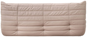 Meridian Furniture Relax Vegan Leather Sofa with Plush Foam Cushions for Modern Contemporary Living Rooms Tan 44063Tan-S