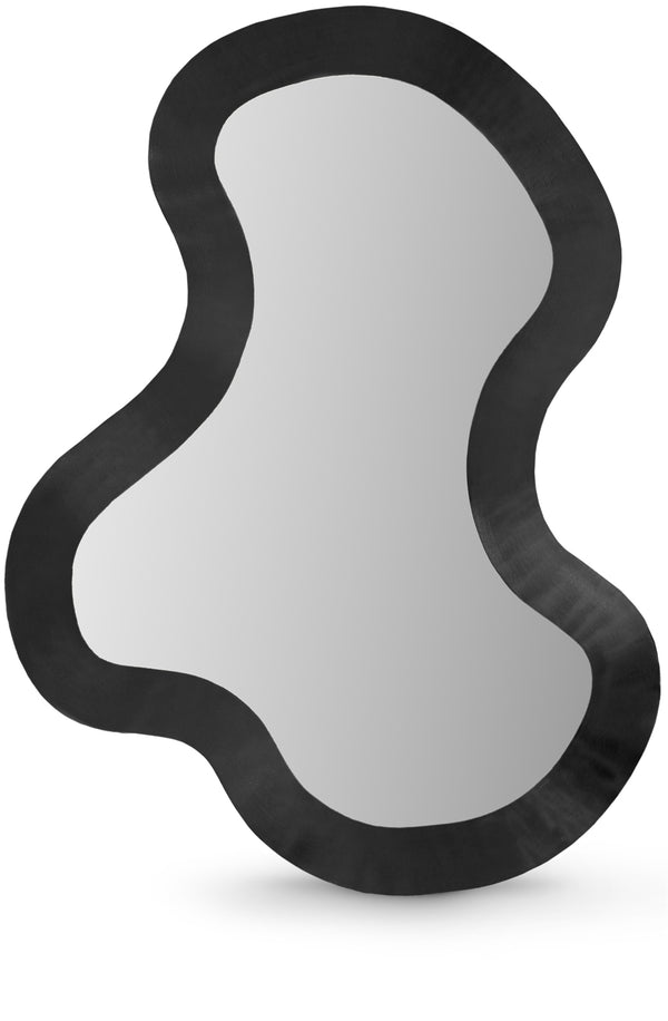 Oblique Mirror 440Black-38M Meridian Furniture