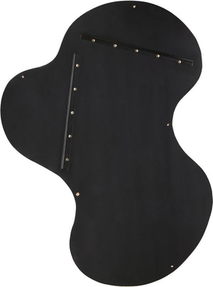 Oblique Mirror 440Black-38M Meridian Furniture