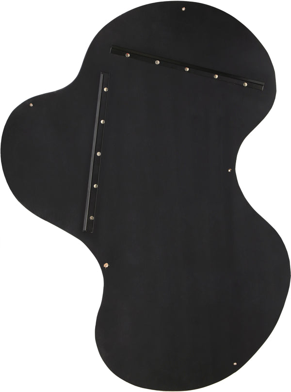 Oblique Mirror 440Black-38M Meridian Furniture