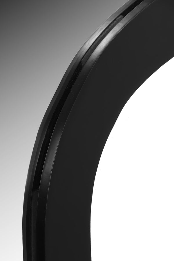 Oblique Mirror 440Black-38M Meridian Furniture