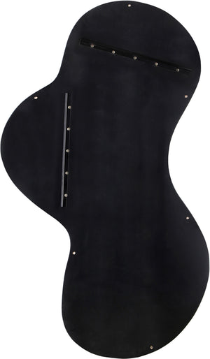 Oblique Mirror 440Black-48M Meridian Furniture