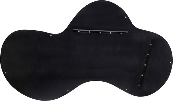 Oblique Mirror 440Black-48M Meridian Furniture