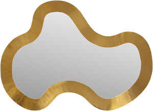 Oblique Mirror 440Gold-38M Meridian Furniture