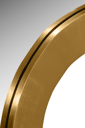 Oblique Mirror 440Gold-38M Meridian Furniture