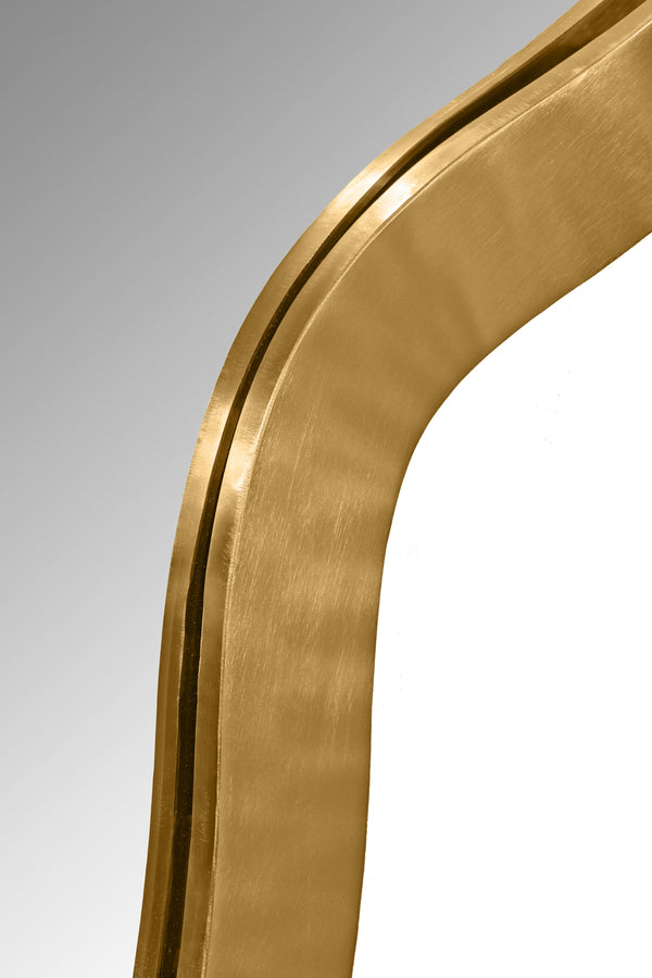 Oblique Mirror 440Gold-48M Meridian Furniture