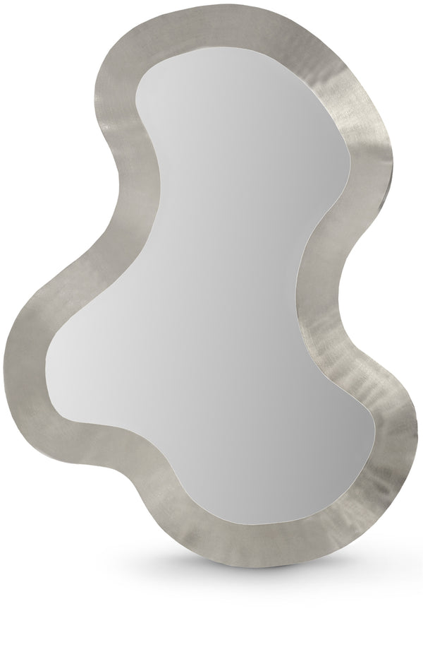 Oblique Mirror 440Silver-38M Meridian Furniture