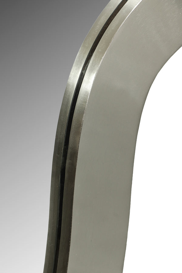 Oblique Mirror 440Silver-48M Meridian Furniture