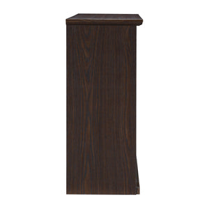 OSP Home Furnishings Jefferson Bookcase Espresso