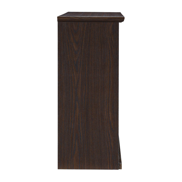 OSP Home Furnishings Jefferson Bookcase Espresso