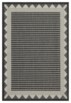 English Elm Sunshine Anthracite 7'10" X 10'3" Indoor/Outdoor Area Rug - Durable, Stylish, Kid & Pet Friendly! B186P198892-GIGA
