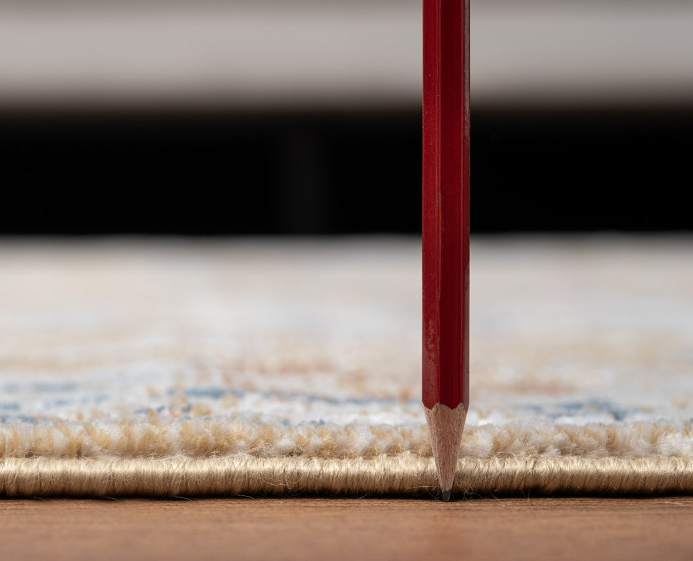 English Elm Noble Gold 2 Ft. X 3 Ft. Area Rug - Soft, Durable & Kid-Friendly For Elegant Entryway Or Hallway Use B186P181095