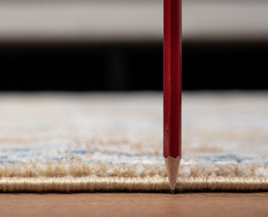 English Elm Noble Gold 2 Ft. X 3 Ft. Area Rug - Soft, Durable & Kid-Friendly For Elegant Entryway Or Hallway Use B186P181095