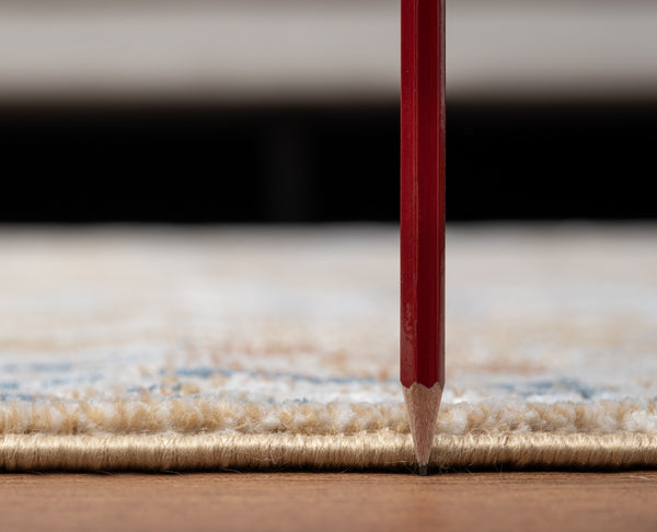 English Elm Noble Gold 2 Ft. X 3 Ft. Area Rug - Soft, Durable & Kid-Friendly For Elegant Entryway Or Hallway Use B186P181095