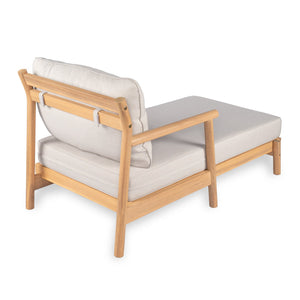 English Elm Christopher Knight Home® - Patio Acacia Wood Sectional Sofa With Chaise Lounge & Water-Resistant Cushions For Outdoor Comfort N772P262284B