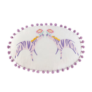 English Elm 4 Pcs Floral Reversible Cotton Comforter Set For Full/Queen With Stylish Throw Pillow - Purple Elegance B035P319909