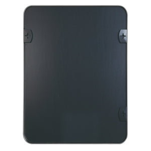 English Elm 30x40 Inch Metal Framed Rectangular Bathroom Mirror 4mm HD Glass Shatterproof Film Modern Design Silver W2203P303038