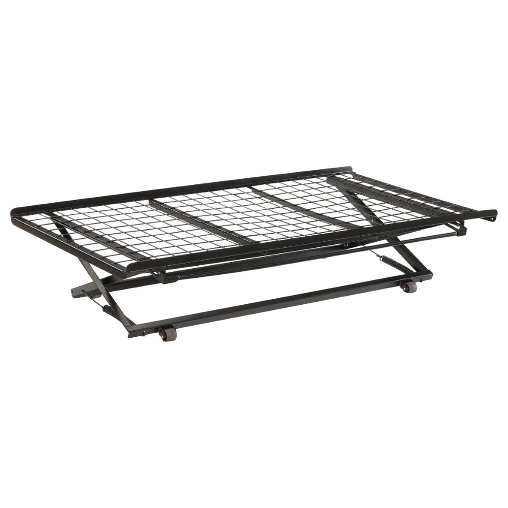English Elm Cheyenne Pop up Trundle Welded Metal Frame Guest Sleeping Solution Matte Finish B062P334269