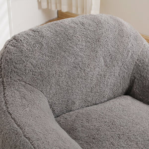 English Elm Bean Bag Chair - Ultra-Comfy Memory Foam Giant Sofa With Armrests For Living Room & Bedroom Use W2200P247796
