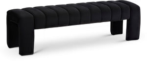 Andaz Black Bench 443Black Meridian Furniture