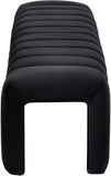 Andaz Black Bench 443Black Meridian Furniture