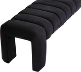 Andaz Black Bench 443Black Meridian Furniture