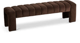 Andaz Brown Bench 443Brown Meridian Furniture