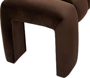 Andaz Brown Bench 443Brown Meridian Furniture