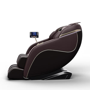 English Elm "Luxury Luxury 3D Zero Gravity Massage Chair with SL-Track, Mechanical Hand, Shiatsu, Heated Back & Calves, Bluetooth Speakers and Smart LCD Control W3327P296128