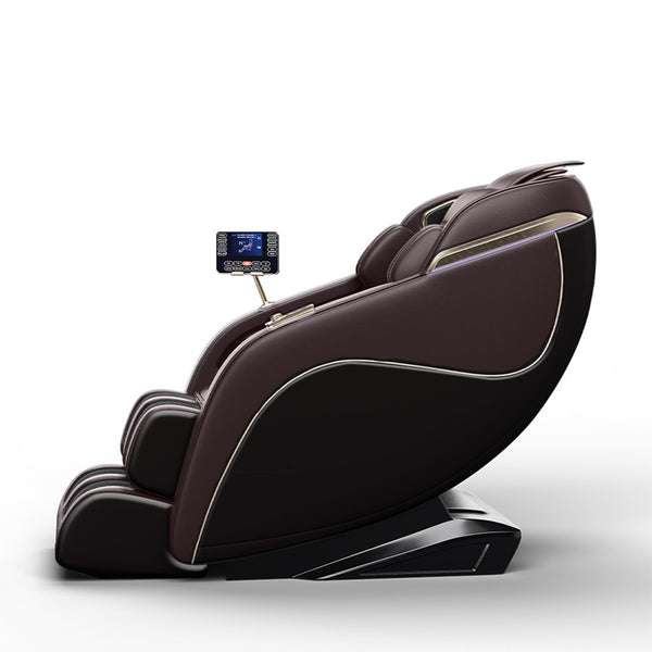 English Elm "Luxury Luxury 3D Zero Gravity Massage Chair with SL-Track, Mechanical Hand, Shiatsu, Heated Back & Calves, Bluetooth Speakers and Smart LCD Control W3327P296128