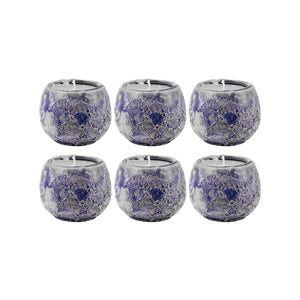 Varanasi 1.75-inch Votive - Set of 6 Blue 444562/S6 Elk Home