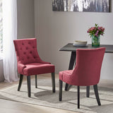 Christopher Knight Home® - Noble House - Cheney Contemporary Tufted Dining Chairs - Set of 2