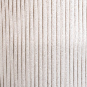 Roy Beige Microsuede Fabric Ottoman/Stool 445Beige Meridian Furniture