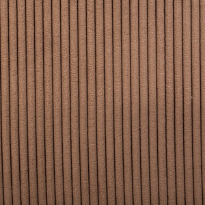 Roy Brown Microsuede Fabric Ottoman/Stool 445Brown Meridian Furniture