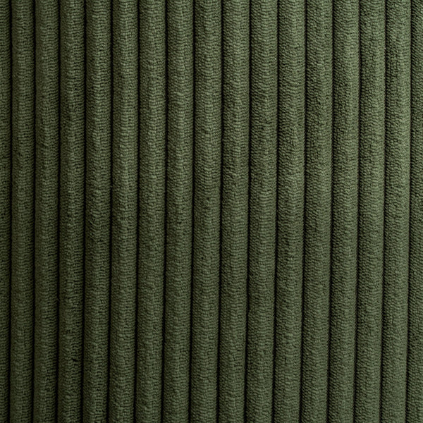 Roy Green Microsuede Fabric Ottoman/Stool 445Green Meridian Furniture