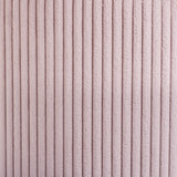 Roy Pink Microsuede Fabric Ottoman/Stool 445Pink Meridian Furniture